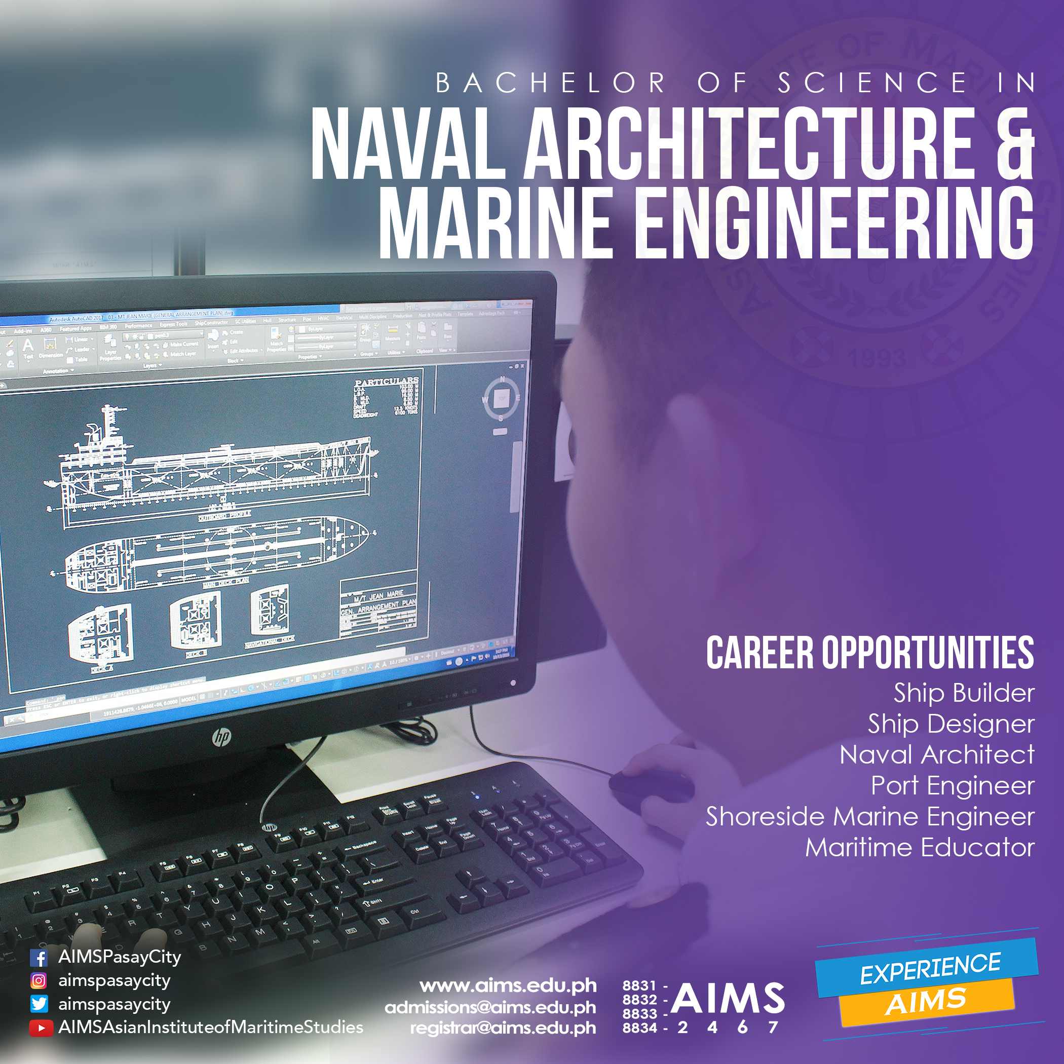BS Naval Architecture and Marine Engineering